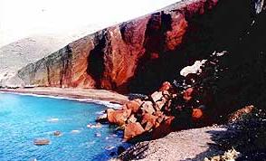 火山爆发后的地理景观