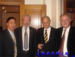 兰孝程总经理拜会奥林匹亚市长-乔治•安东尼斯
